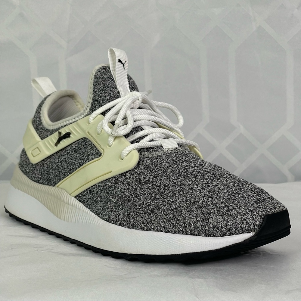 Puma Pacer Next Cage Knit Heather Grey Sneakers Men’s Size 9